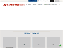 Tablet Screenshot of maestrogen.com